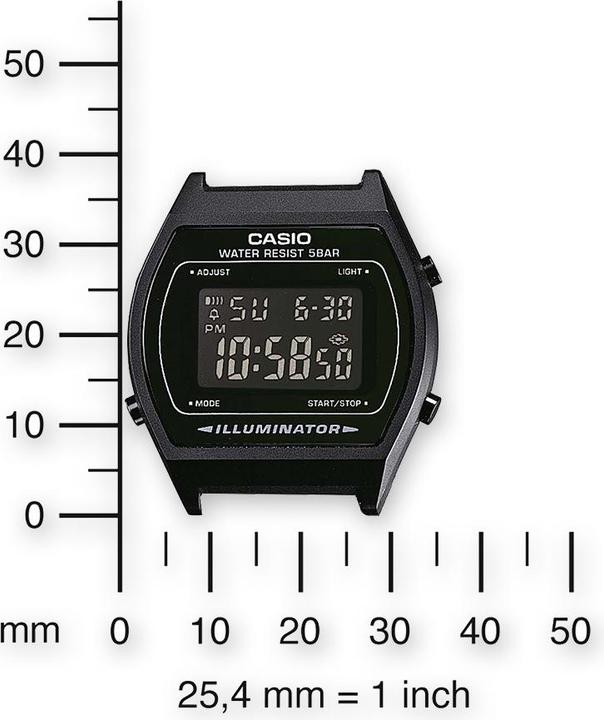 Actual product image Casio B640wb-1bef (Digital watch, 38.90 mm)