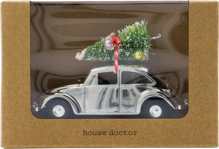 Actual product image House Doctor Decoration, HDMini Xmas car, Silver