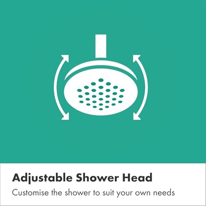 Produktbild hansgrohe Raindance S 240 1jet PowderRain Kopfbrause : Farbe - Matt Black (1 Strahlarten, 18 l/min)