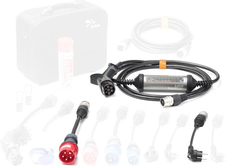 Immagine prodotto Juice Technology Juice Booster 2 UE Basic Set (Tipo 2, 22 kW, 32 A, CEE32 rosso, CEE 7/7)