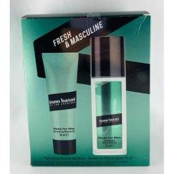 Produktbild Bruno Banani Made for Men Geschenkset Deodorant Natural Spray 75ml + Duschgel 50ml (Spray, 75 ml)