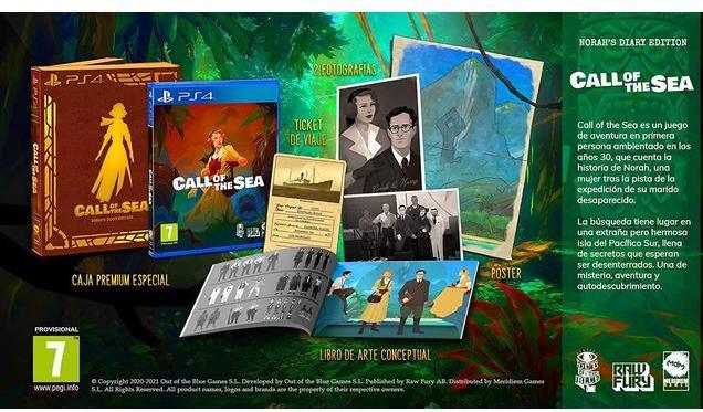 Immagine prodotto Meridiem Games Il richiamo del mare - Edizione del Diario di Norah (PS4)