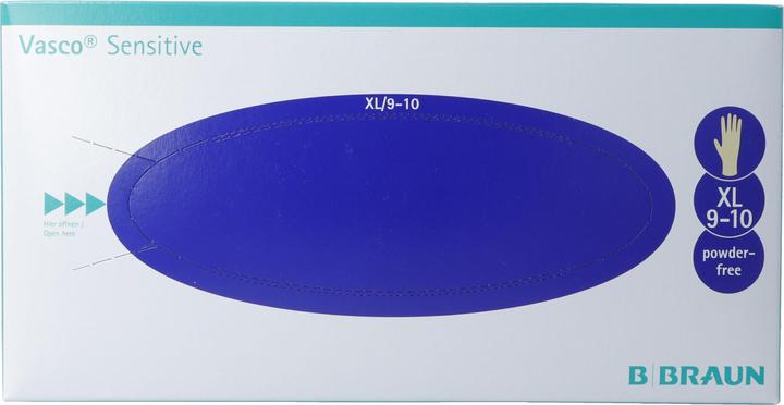 Produktbild B.Braun Sensitive Latexhandschuhe (XL)