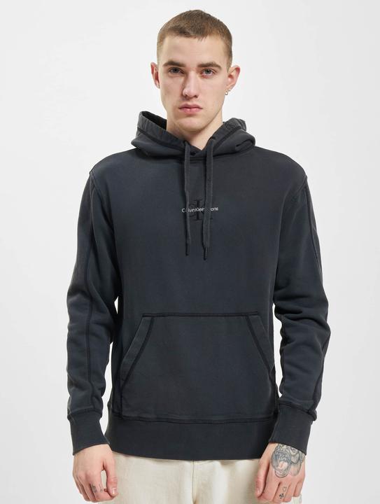 Image du produit Calvin Klein Sweat à capuche Monogram Logo Washed de Jeans - 102633 (L, S)