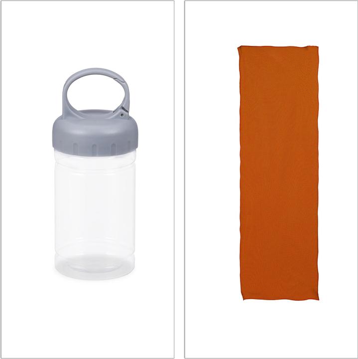 Actual product image Relaxdays Cooling Towel Set, Pack Of 2 (One size)