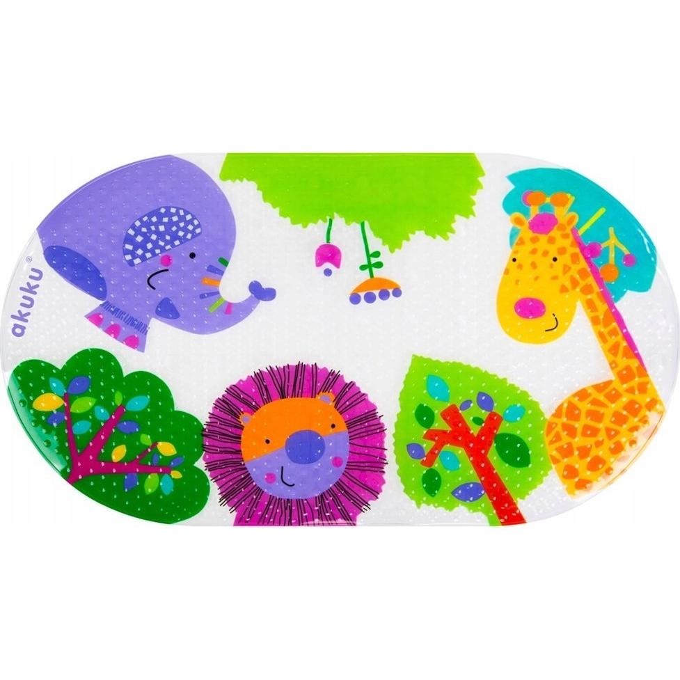 Akuku, Antiscivolo vasca da bagno, A0655 Mata antypoÅ›lizgowa do wanny 69x39 cm (69 x 39 cm)