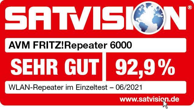 Productafbeelding FRITZ! Repeater 6000 (2400 Mbit/s, 1200 Mbit/s)