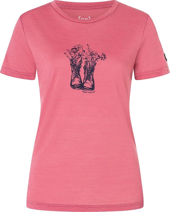 Actual product image Super Natural W Flower Boots Tee (XS)