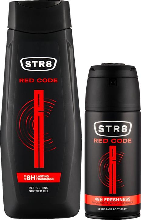 Produktbild Str8 Red Code - Deospray 150 ml + Duschgel 400 ml (Spray, 150 ml)