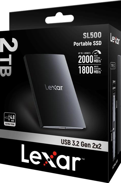 Actual product image Lexar SL500 (2 TB)