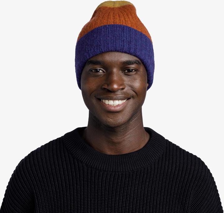 Actual product image Buff Knitted Beanie Nilah (One size)
