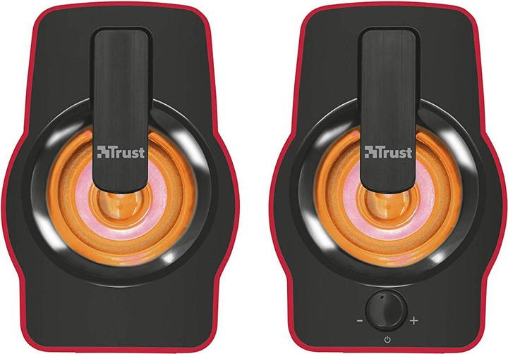 Actual product image Trust Speaker||Gemi RGB|PMPO 12 Watt|1xAudio-In|Black|22948