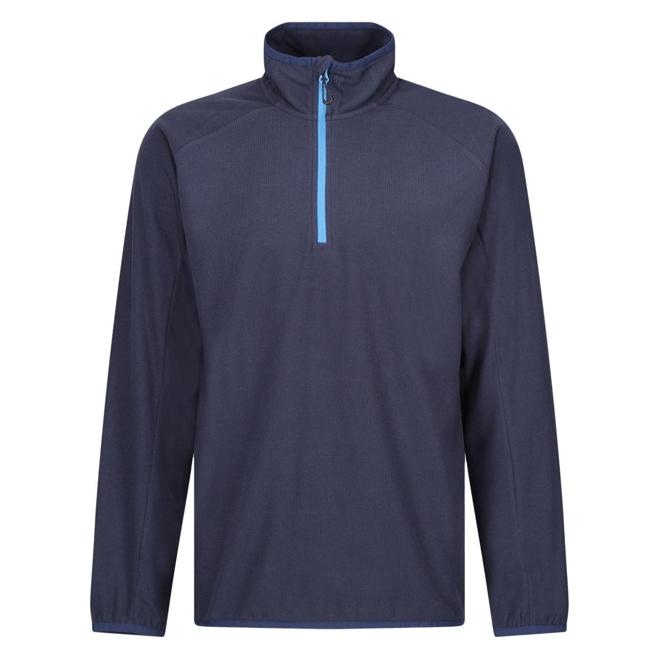 Regatta, Herren, Westen, Navigate Half Zip Fleece, Blau, Mehrfarbig