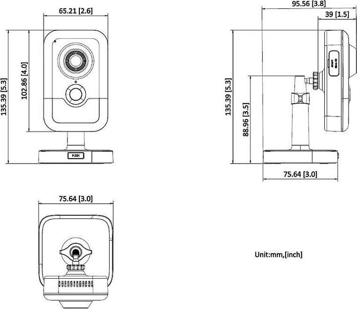 Image du produit Hikvision 4 MP Indoor Audio Fixed Human (2688 x 1520 pixels)