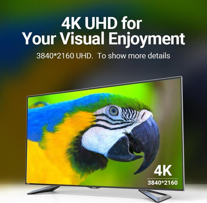 Produktbild Vention HDMI (female) to HDMI (female) Adapter AIRB0 4K, 60Hz, (black) (HDMI, 2.20 cm)