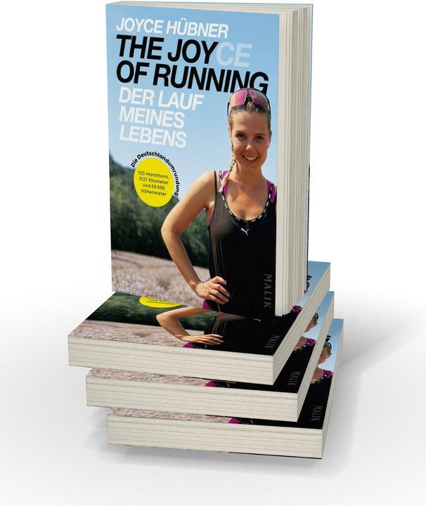 Actual product image The Joy(ce) of Running – Der Lauf meines Lebens (German, Carsten Polzin, Joyce Hübner, 2024)