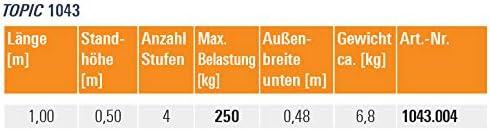 Nährwerte und Zutaten Layher Stufen-Stehleiter (Klapptritt, 100 cm)