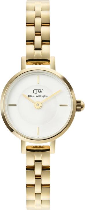 Actual product image Daniel Wellington - Petite Mini 19 Arch 3-Link White Gold DW00100855 (Analogue wristwatch, 19 mm)