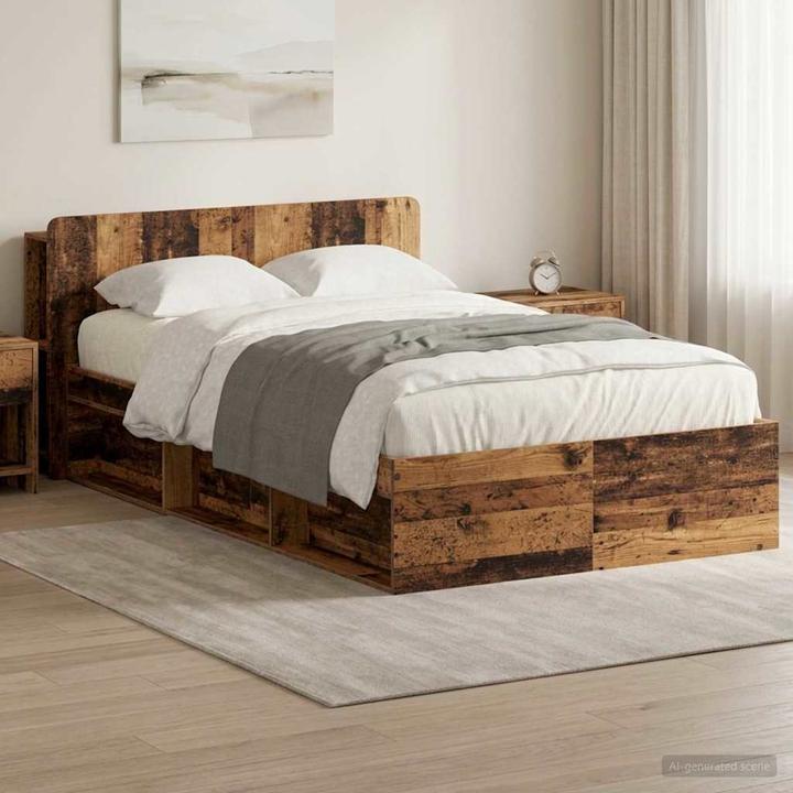 Actual product image vidaXL Bettrahmen (120 x 200 cm)