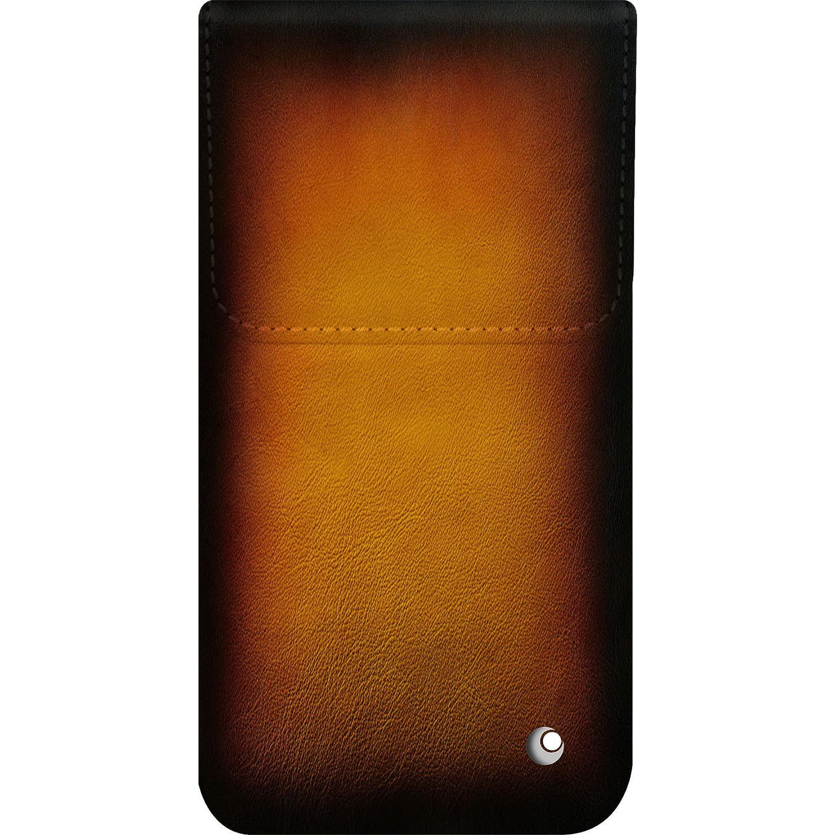 Noreve Lederschutzhülle (Apple iPhone 16 Plus), Smartphone Hülle, Violett