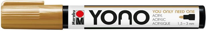 Produktbild Marabu Acrylmarker YONO 1.5 - 3 mm Gold (Gold, 3 mm, 1 x)