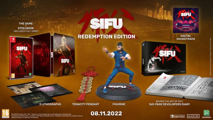 Actual product image Microids SIFU (Redemption Edition) - Nintendo Switch - Beat "em Up - PEGI 16 (Switch)