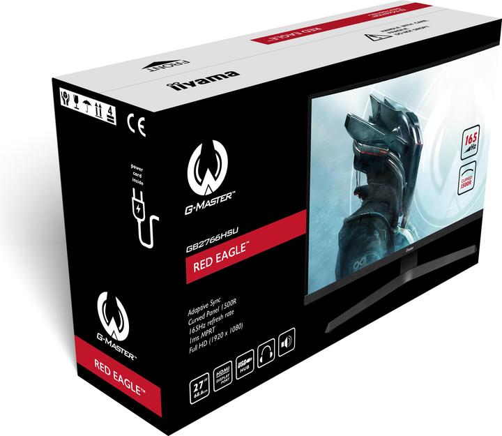 Actual product image iiyama 2766HSU-B1 (1920 x 1080 pixels, 27")