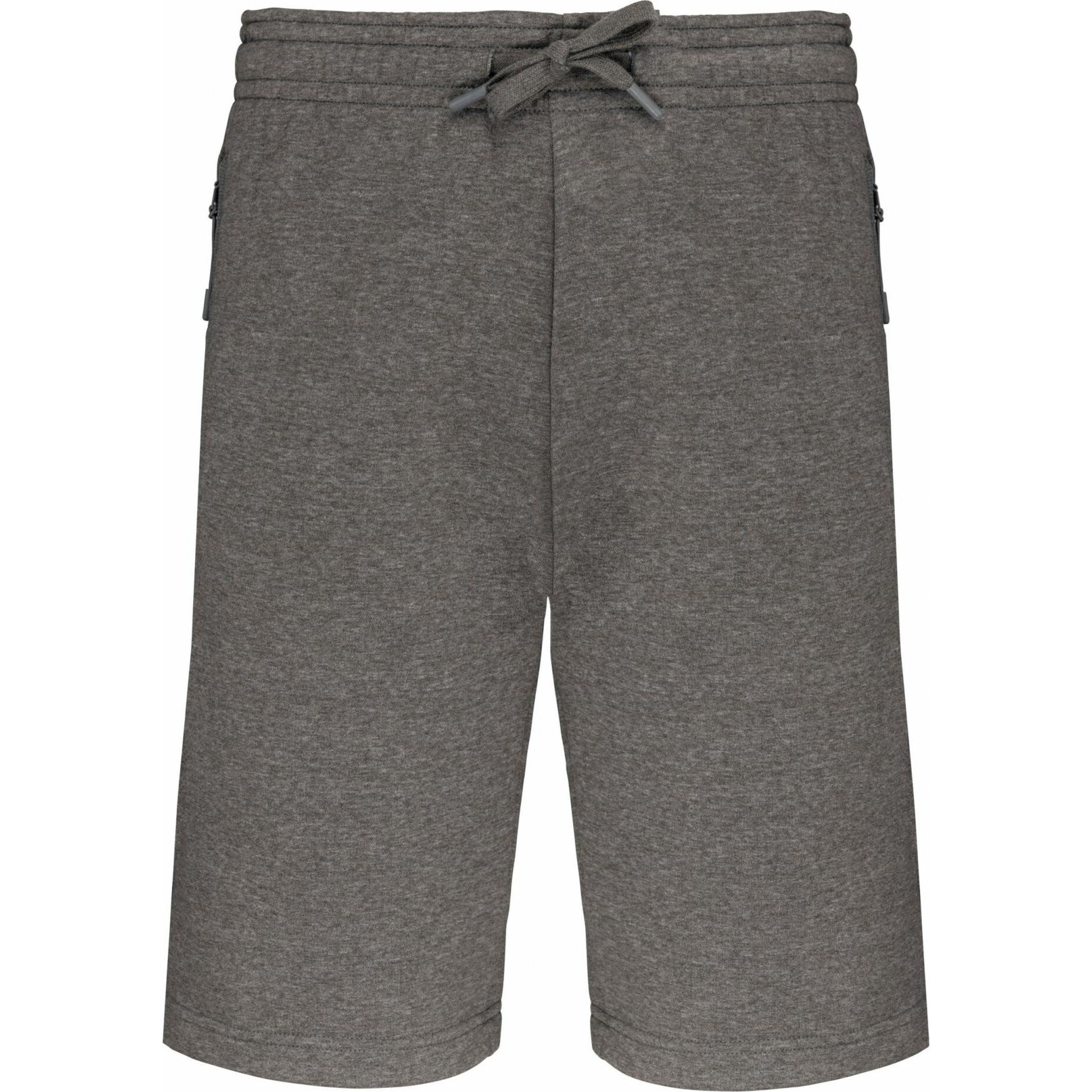 Proact, Herren, Shorts, Bermuda Poract Fleece, Grau, (XL)