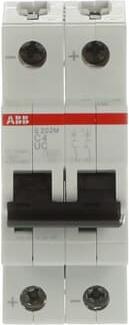 Actual product image ABB LS S202M-C4UC Circuit breakerÂ C-Char., 10kA, 4A, 2P