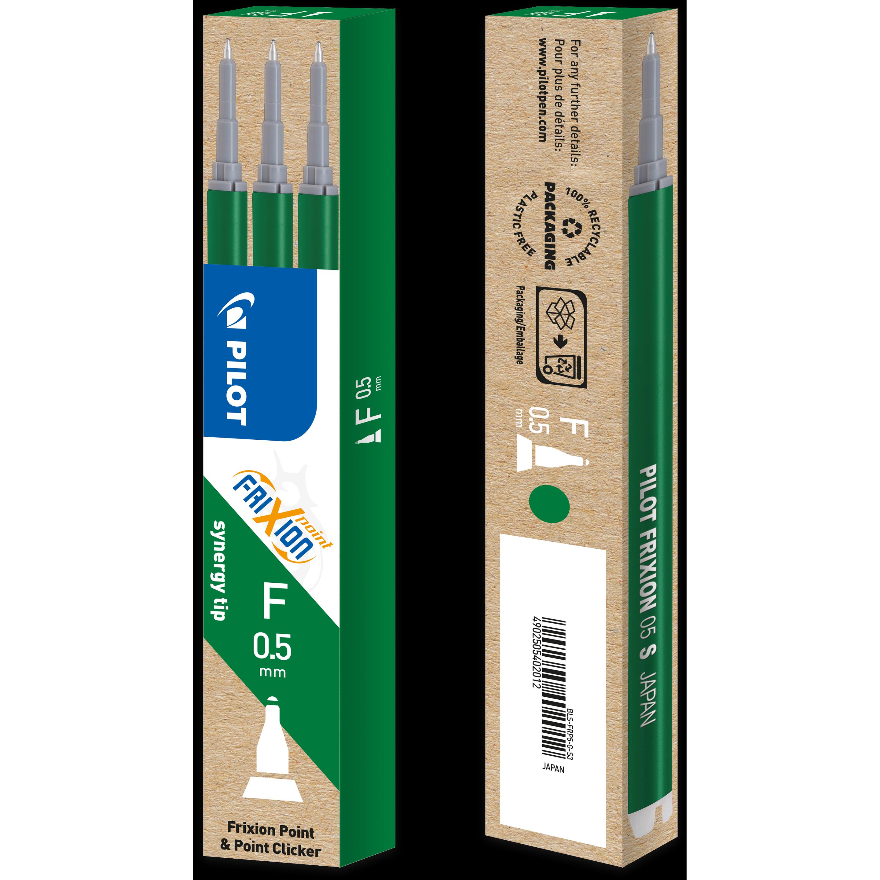 Thumbnail - Pilot, Ersatzpatrone, FriXion Refill (Ersatzmine, Grün, 0.30 mm)