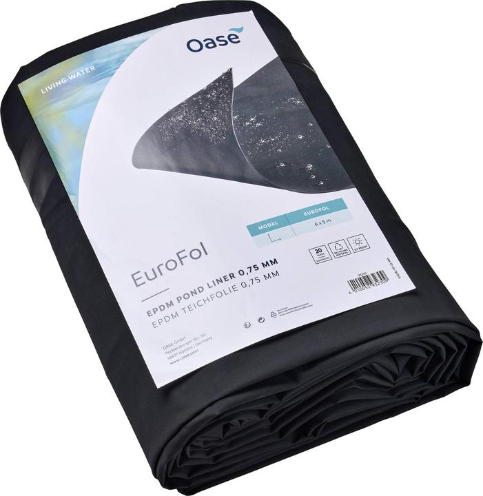 Actual product image Oase EuroFol EPDM Pre-Packed 0.75 mm / 5 x 6 m (93230)