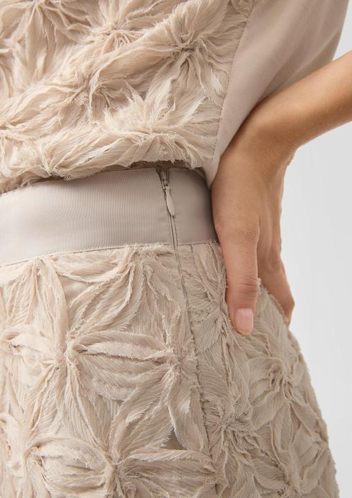 Produktbild s.Oliver Rock Plissierter Rock aus Polyester mit Viskosefutter (36)