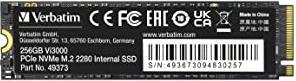 Actual product image Verbatim Vi3000 (256 GB, M.2 2280)