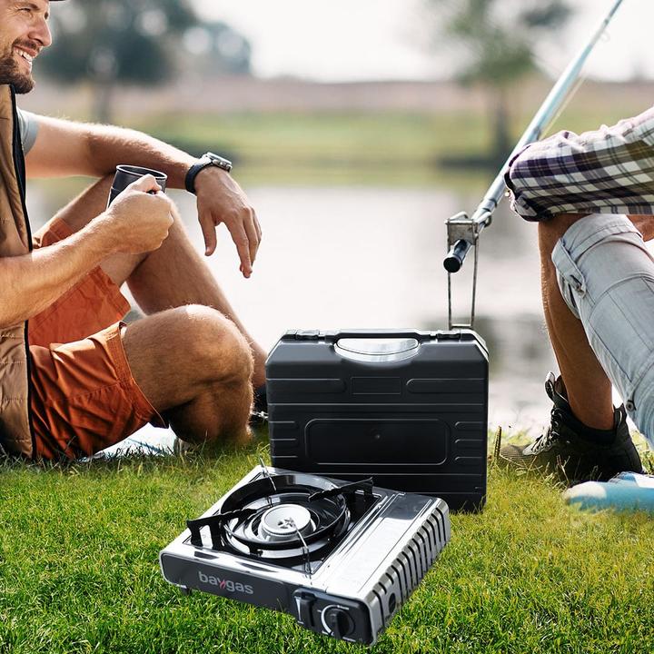 Produktbild MediaShop Camping Gaskocher inkl. Transportkoffer