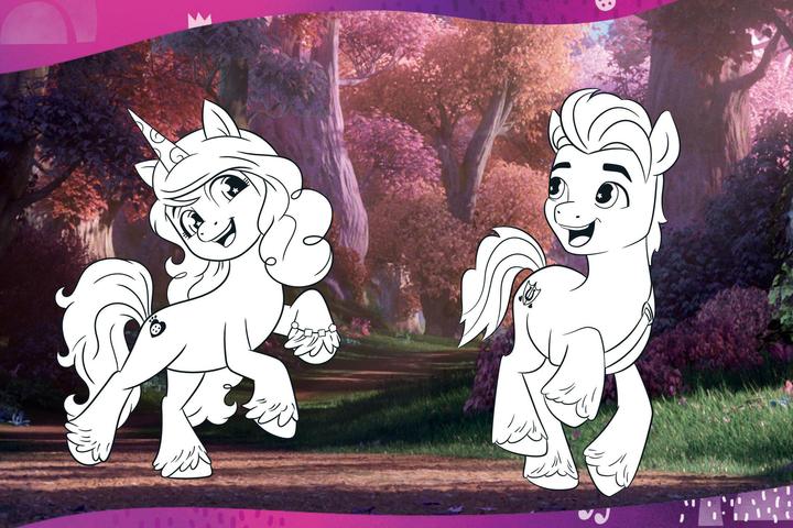 Produktbild My Little Pony Mein Malbuch