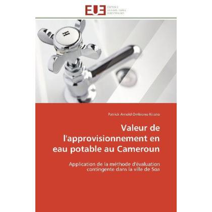 Valeur de l'approvisionnement en eau potable au Cameroun, Fachbücher