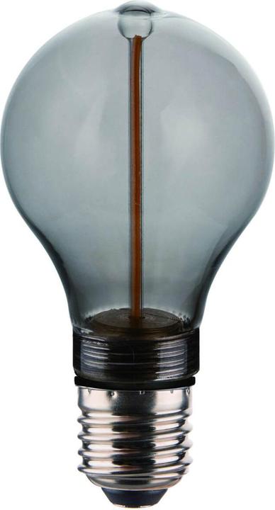 Produktbild Nordlux 2580012747 DecoE27 A60 Dash Dim LED E27 Leuchtmittel 2W Dimmbar Extra-warmweiss Rauchfarben (E27, 1x)