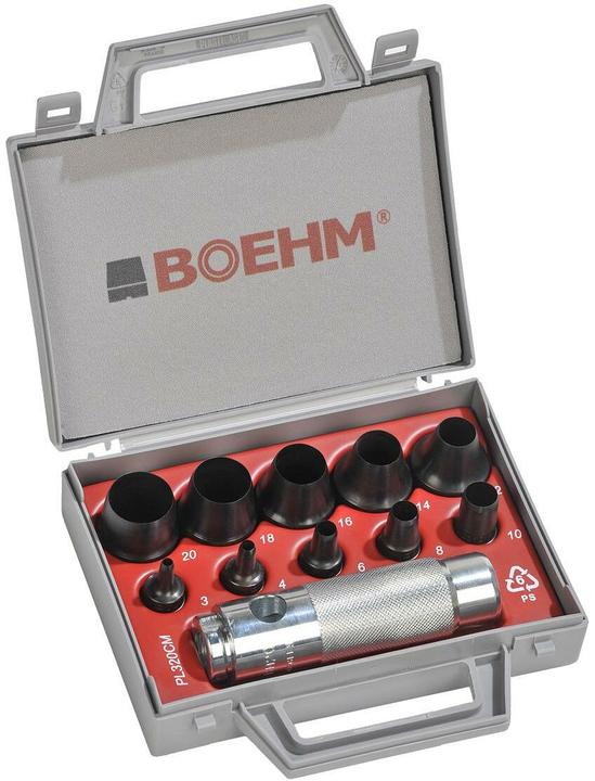 Produktbild Boehm Ring-Stanzwerkzeug-Satz komplett im Behälter