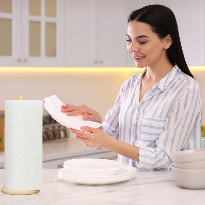 Actual product image Relaxdays Kitchen roll holder