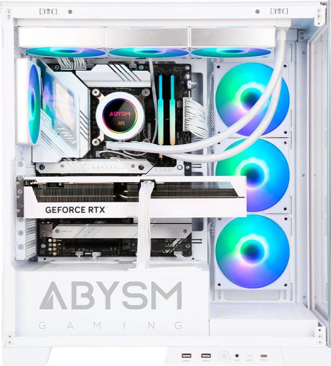 Produktbild Abysm Gaming Danube Sava H500 White (ATX, ITX, mATX)
