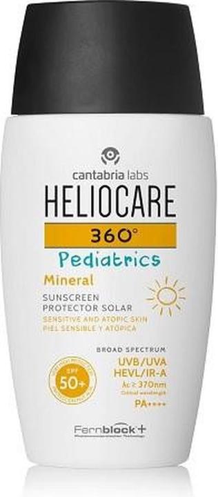 Heliocare Children Ìs sunscreen for sensitive and atopic skin SPF 50+ 360Â° ( Mineral Sun Cream) (Sonnencreme, SPF 50+, 50 ml, 82 g)