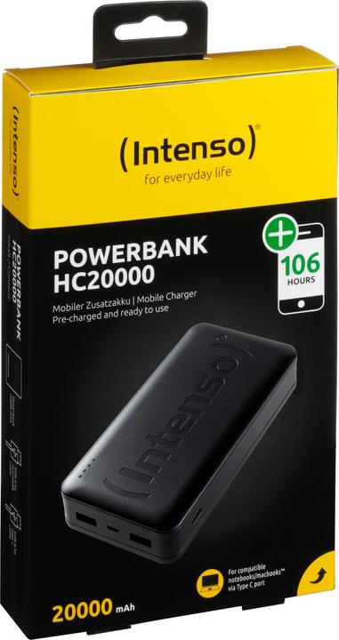 Produktbild Intenso Hc 20000 (20000 mAh, 74 Wh)