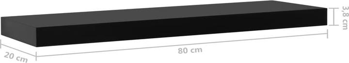 Immagine prodotto vidaXL Wandregal (80 x 20 x 3.80 cm)