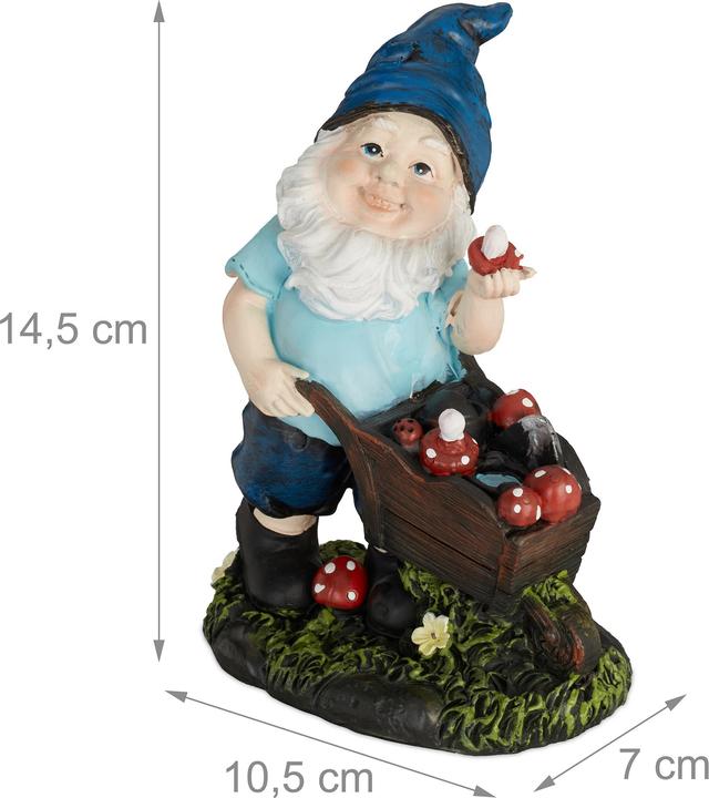 Immagine prodotto Relaxdays Gartenzwerg
