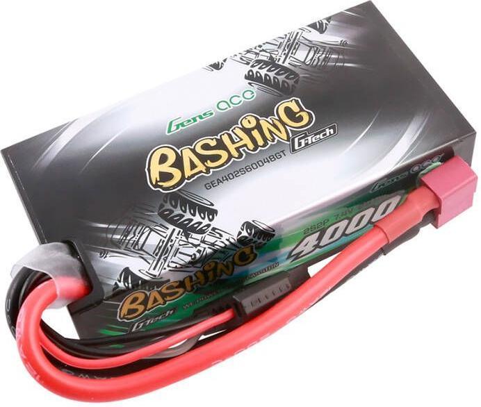 Produktbild Gens Ace Akumulator LiPo G-Tech 4000mAh 2S2P 7.4V 60C (7.40 V, 4000 mAh)