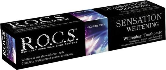 Produktbild R.o.c.s. Sensation Whitening Zahnpasta (60 ml)