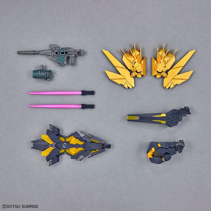 Actual product image Bandai SD GUNDAM -Cross Silhouette Unicorn 02 Banshee & Norn Parts -Model Kit