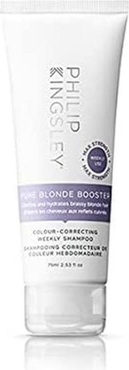 Actual product image Philip Kingsley Pure Blonde Booster Shampoo 75 ml (75 ml, Liquid shampoo)