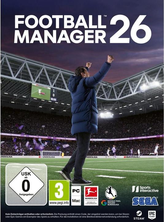 Sega Football Manager 26 (Windows, DE)