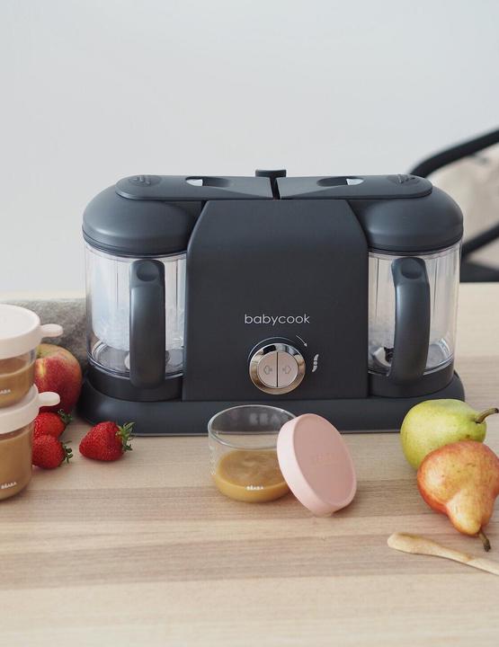 Actual product image Beaba Babycook Plus Grinder-Steamer 4in1, Dark Grey